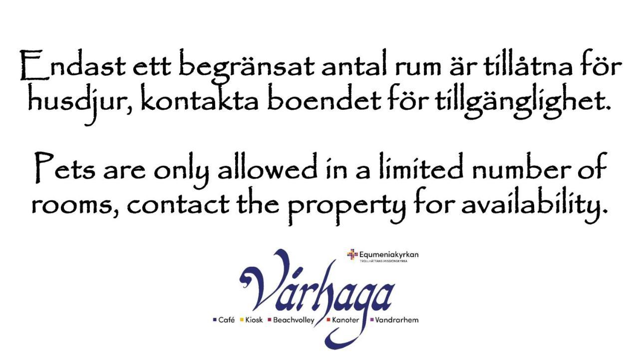 Varhaga Vandrarhem Sjuntorp Kültér fotó